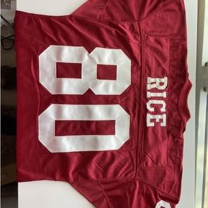 Jerry Rice Wilson Proline jersey.